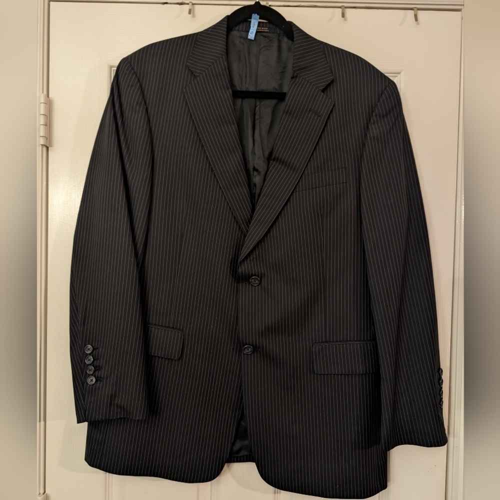 Men's HART SCHAFFNER MARX Pinstripe Two Button Sportcoat